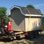 Beloit WI to Janesville WI shed move